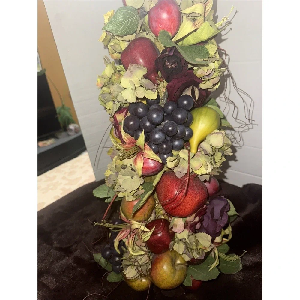 fruit topiary table decor  25